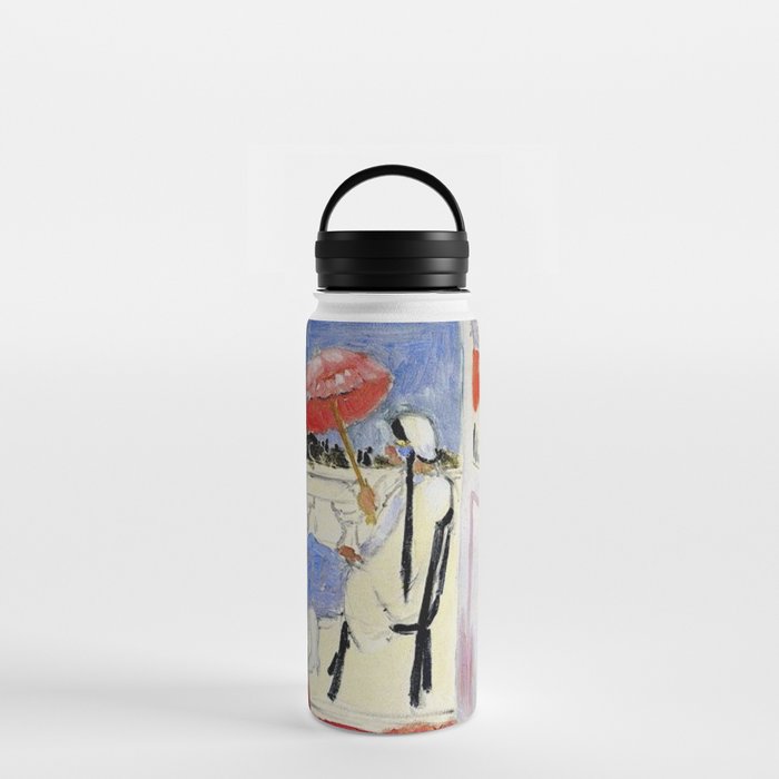Henri Matisse Woman at The Open Window Painting Water Bottle