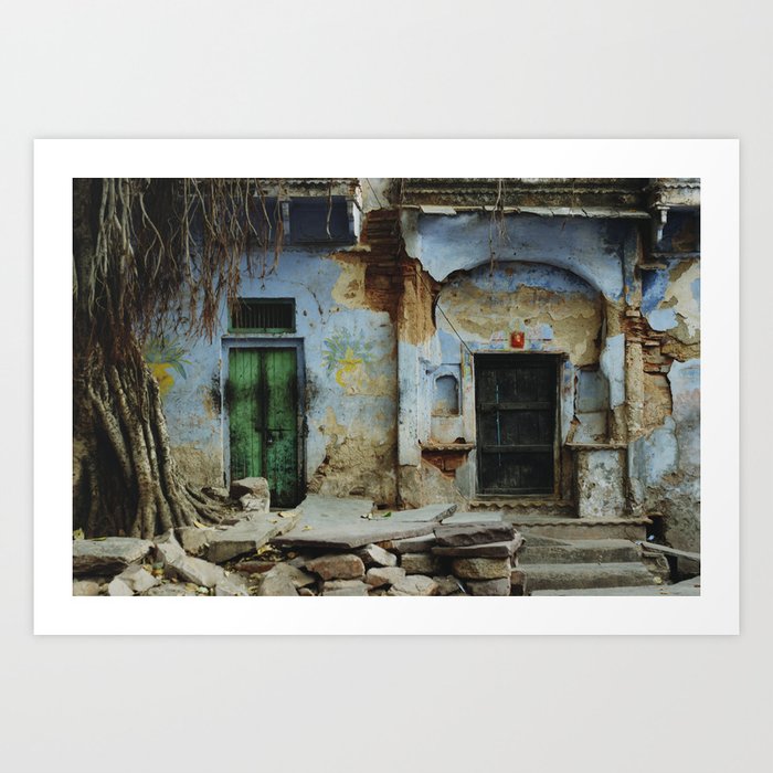 Doors (Rajasthan, India) Art Print