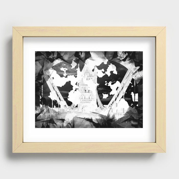 Different Strokes Recessed Framed Print
