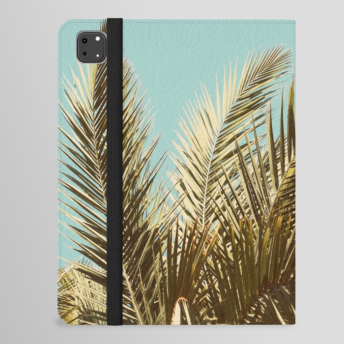 Clearview #2 iPad Folio Case | Photography, Digital, Color, Palm-tree, Palm-tree-print, Palm-tree-photo, Nature-photo, Nature-print, Florida-print, Florida-art