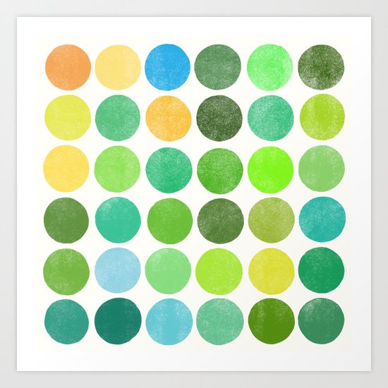 colorplay 11 Art Print
