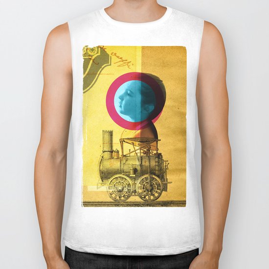 A childhood journey between reality and imagination... Biker Tank
