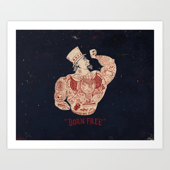 Born Free Art Print