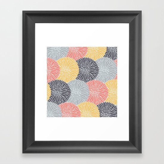 Flower Infusion Framed Art Print