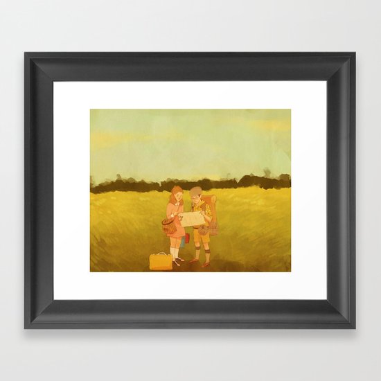 Moonrise Kingdom Framed Art Print