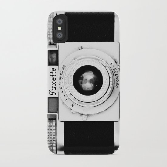 Paxette vintage camera iPhone Case