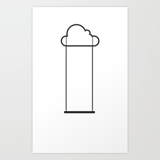 High swing Art Print