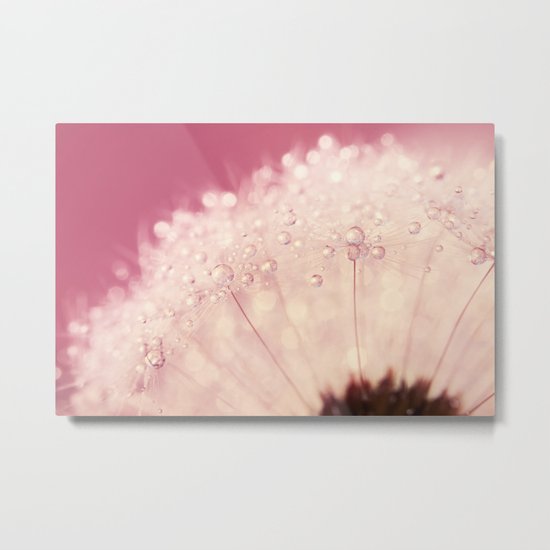 Pink Crush Dandy Sparkles Metal Print