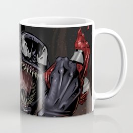 Spider and Venom, man. Coffee Mug
