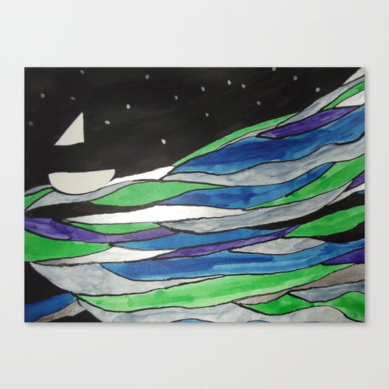 All at Sea Canvas Print
