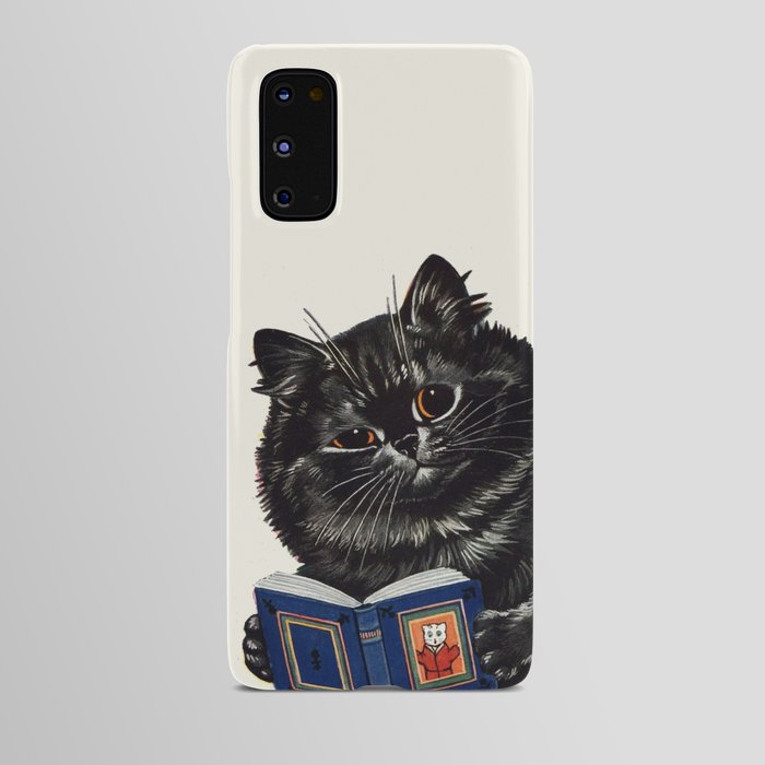 The Headmistress Black Cat by Louis Wain Android Case