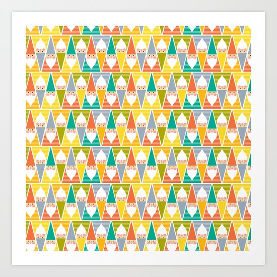 Gnomes Art Print