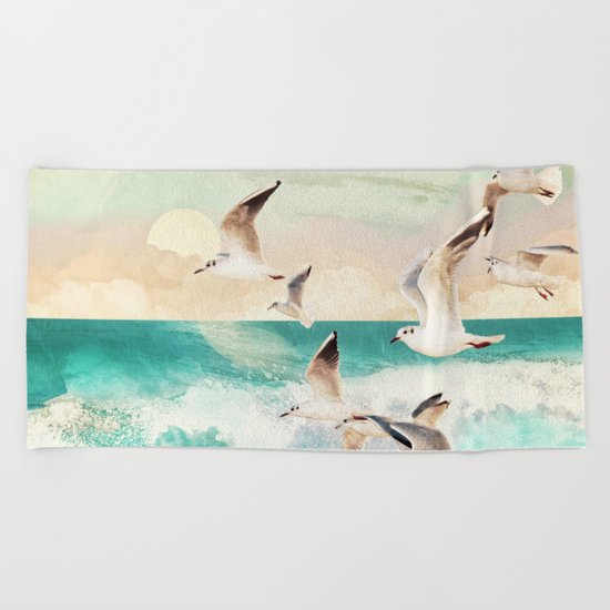 Summer Flight Beach Towel