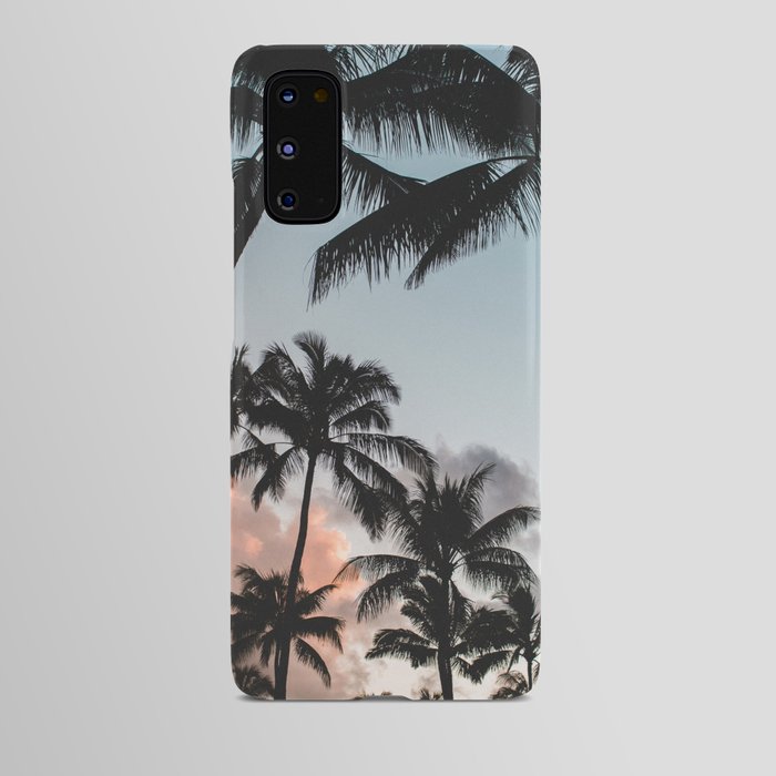 Honolulu, Hawaii, Tropical Palm Trees Android Case