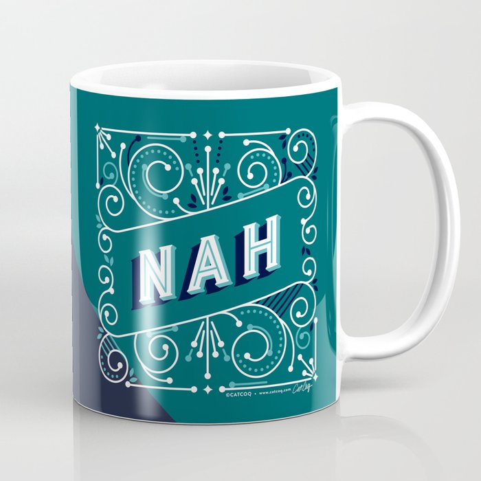 Nah – Teal Palette Coffee Mug