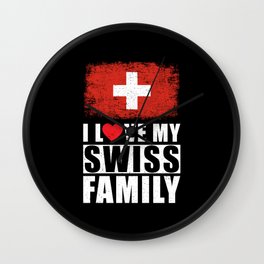 Swiss Family Wall Clock