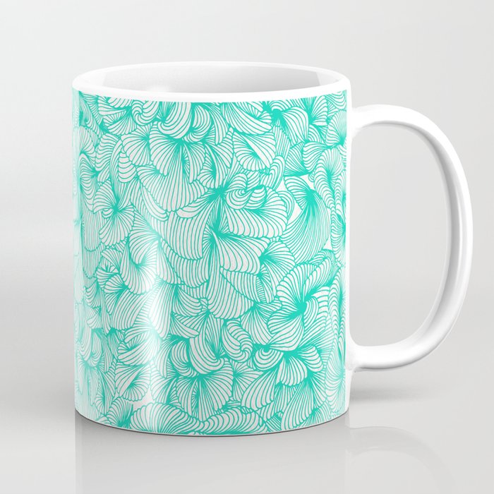 Knee-Deep in Turquoise Ink Coffee Mug