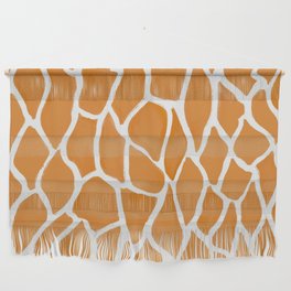 Bark Texture Orange Wall Hanging