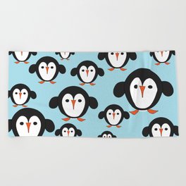 penguin Beach Towel