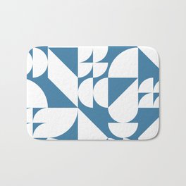 Geometrical modern classic shapes composition 18 Bath Mat