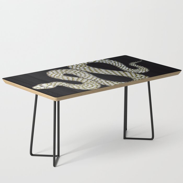Snake's Charm in Black Coffee Table