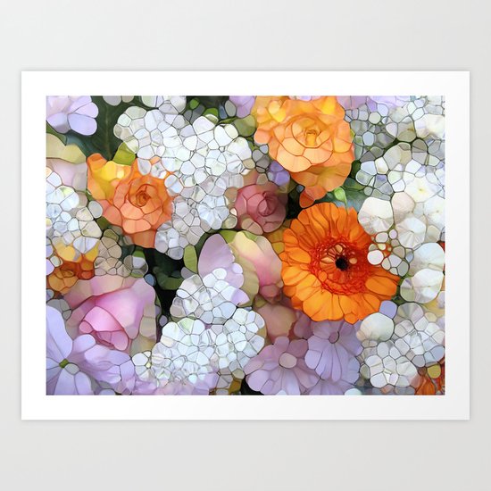 Joy is not in Things, it is in Us! Art Print