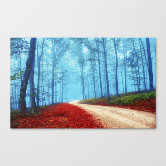 Fall for her Canvas Print