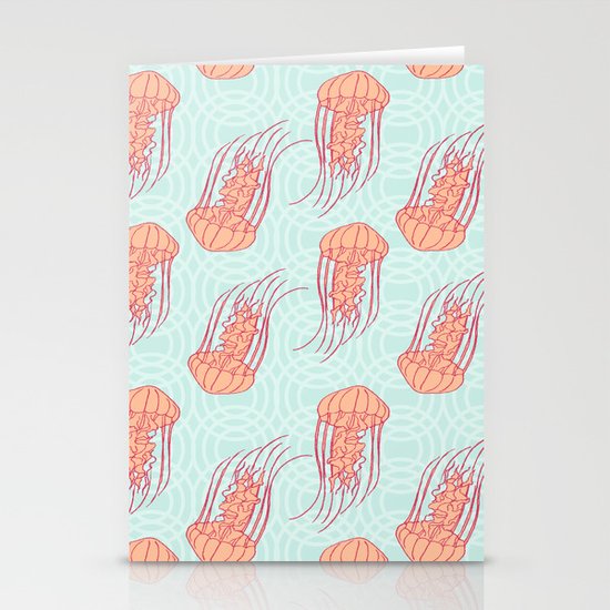 Jellyfish Stationery Cards