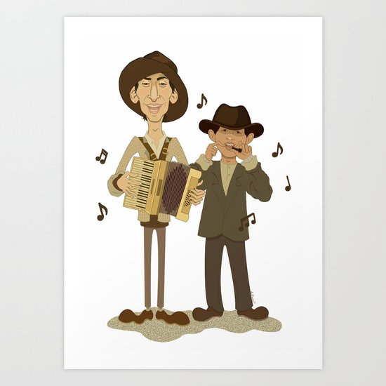 Gypsy Musicians Art Print