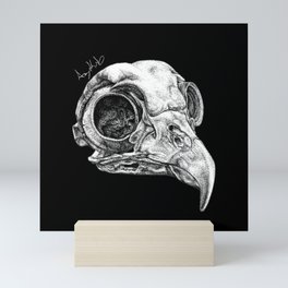 Owl Skull Mini Art Print