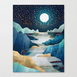 Moon Glow Canvas Print