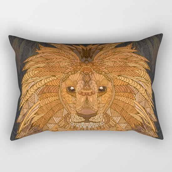 King Lion Rectangular Pillow