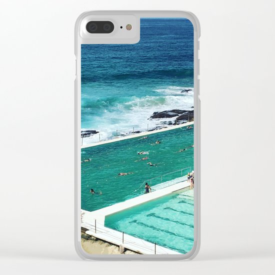 Bondi living Clear iPhone Case