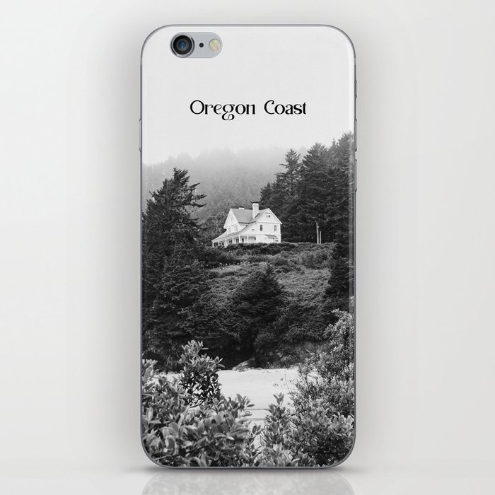Fog on the Coast | Black and White Photography in the PNW iPhone Skin