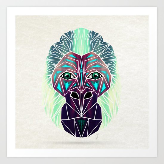 gorilla Art Print