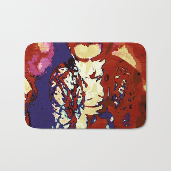 His Gaze Bath Mat