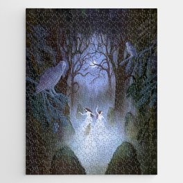 Dance of the Midnight Witches Jigsaw Puzzle