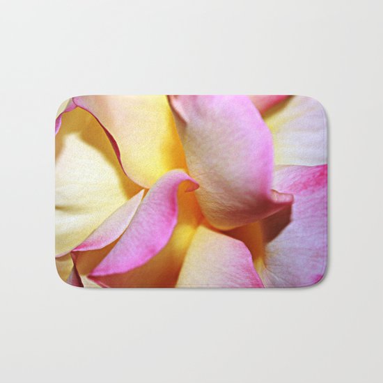 Peace Rose Petals Bath Mat