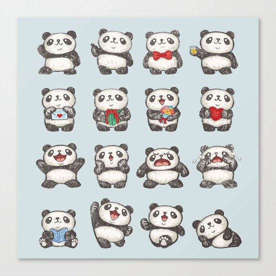 Panda Canvas Print