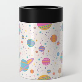 Neon Geometric Space Can Cooler