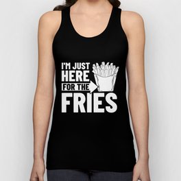 French Fries Fryer Cutter Recipe Oven Unisex Tank Top