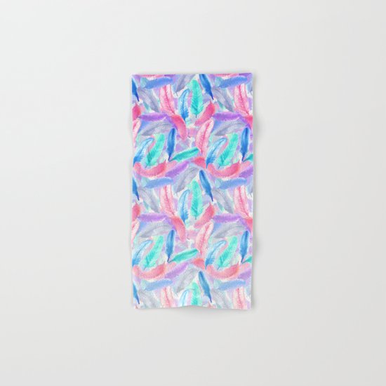 Falling Feathers Hand & Bath Towel