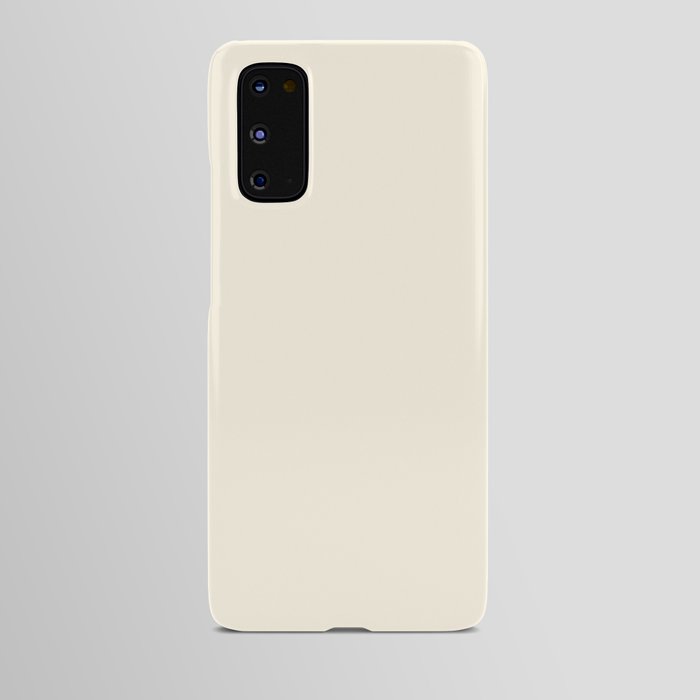 Cream - Solid Color Collection Android Case