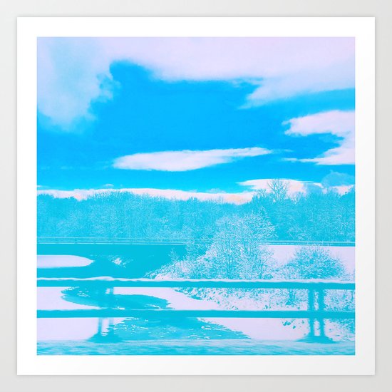 Winter Wanderland Art Print