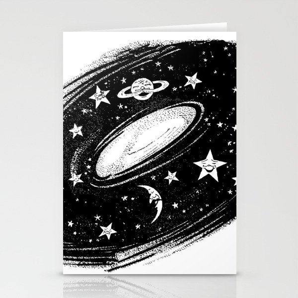 Solar System Stationery Cards