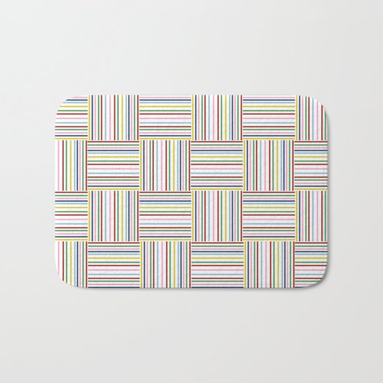 Basket Weave Bath Mat
