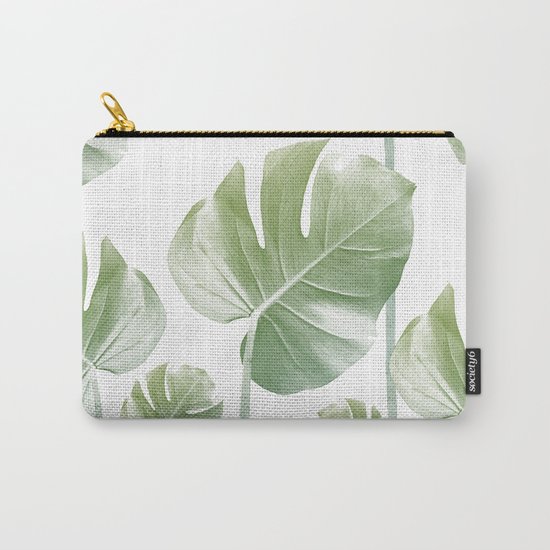 Monstera Rising Carry-All Pouch