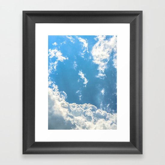 Floating on Air Framed Art Print