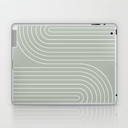 Minimal Line Curvature LXXXIX Laptop Skin