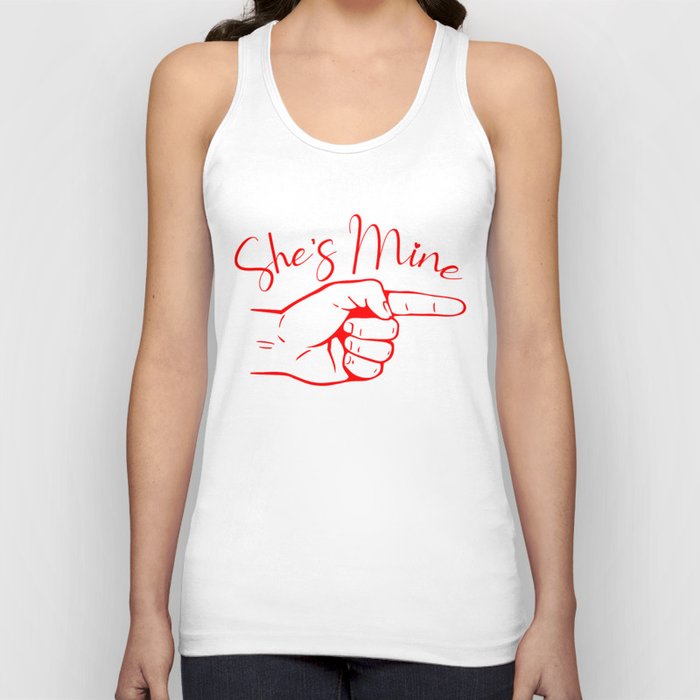 Valentine's Day Cool Couple Tank Top